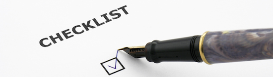 business broker checklist